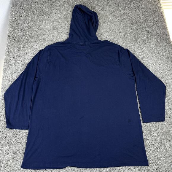 Polo Ralph Lauren Hoodie Mens 4XL Big Navy Polo Bear Graphic Pullover Shirt - Picture 6 of 15
